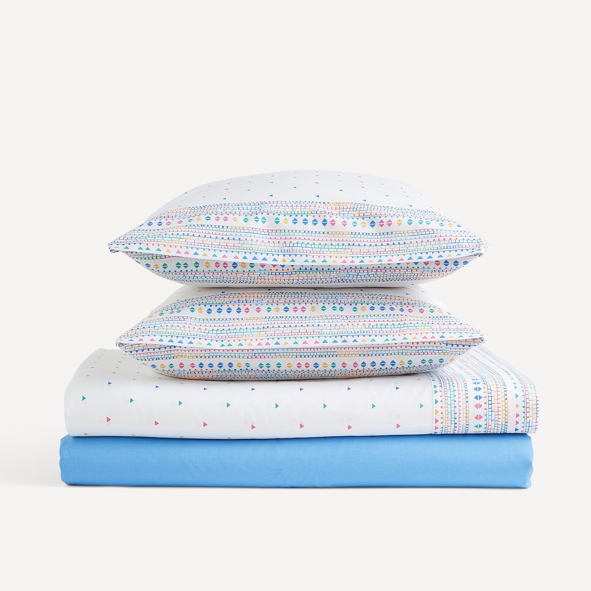 Conjunto de Lençóis com Lençol Ajustável Acapulco Azul-5