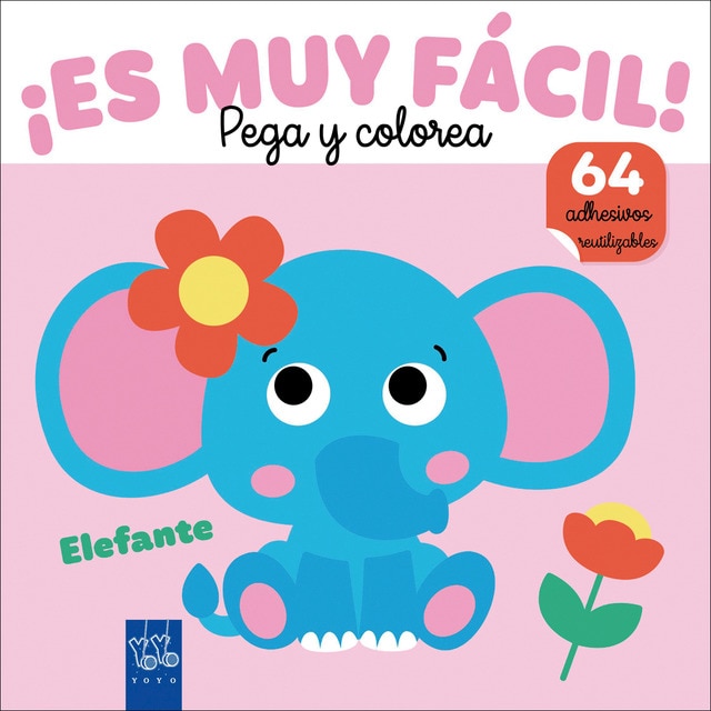 Imagem 0 de ¡Es muy fácil! Pega y colorea. Elefante (Capa mole)