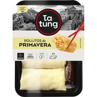 rollitos de primavera 4 unidades envase 280 g - Ta-tung