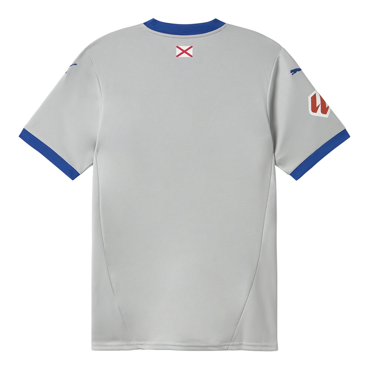 T-shirt de Homem 2.º Equipamento Deportivo Alavés FC 2024-2025 Cinzento-2