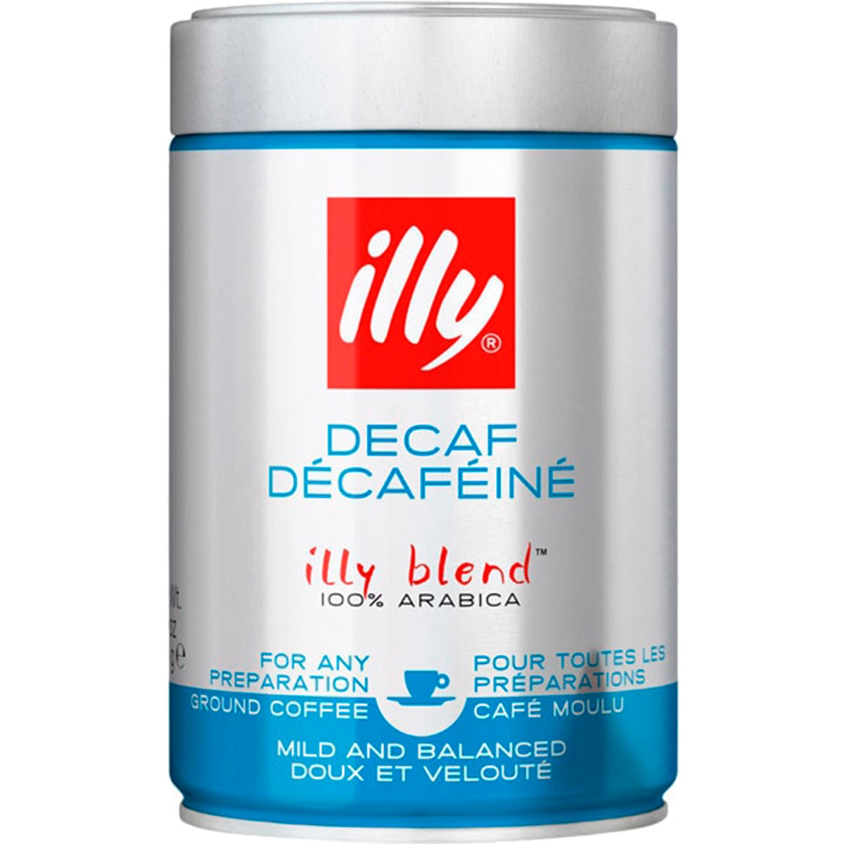 Café Moído Descafeinado lata 250 g