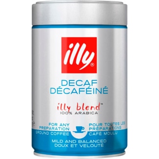 Café Moído Descafeinado lata 250 g - Illy