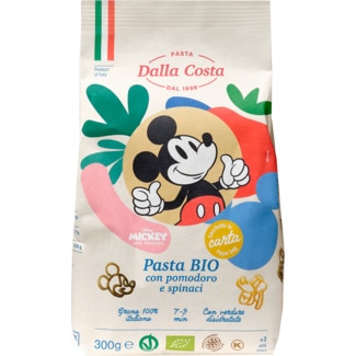 Massa Tricolor Disney Mickey embalagem 300 g - Dalla Costa