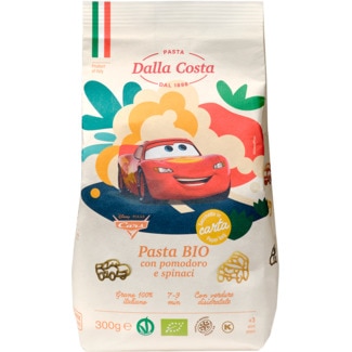 Massa Tricolor Disney Cars embalagem 300 g - Dalla Costa