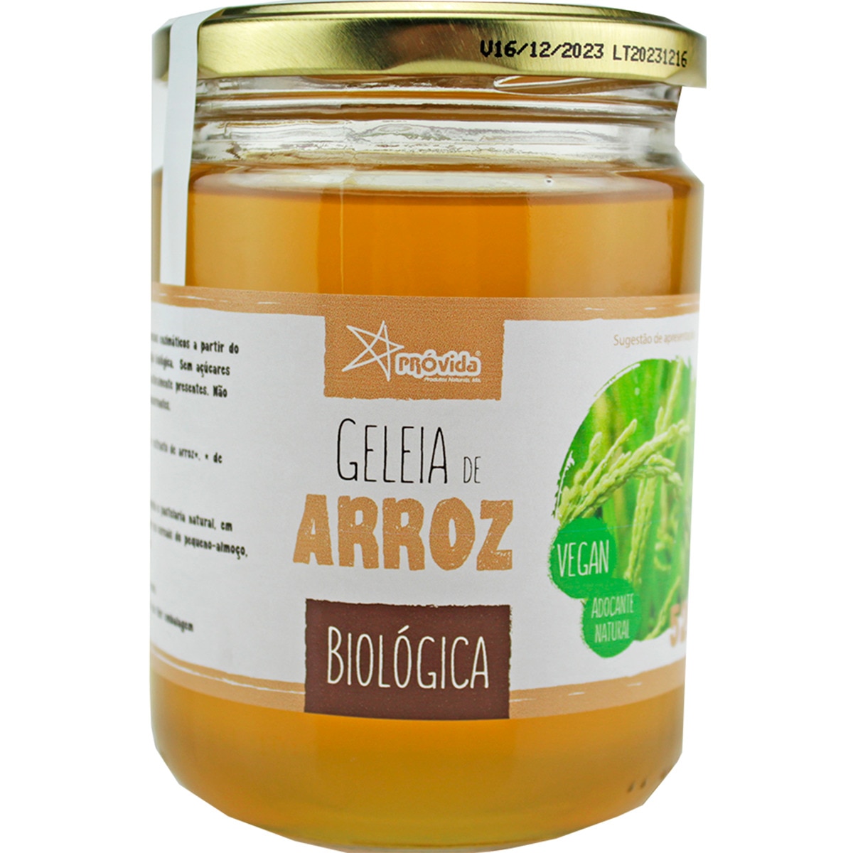 Geleia de Arroz Bio frasco 520 g