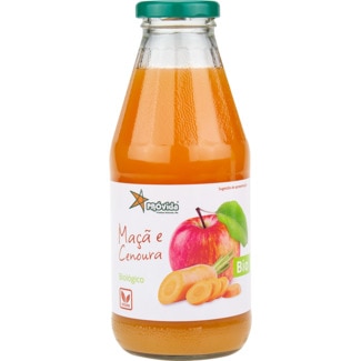 Sumo de Maçã e Cenoura Bio garrafa 500 ml - Próvida