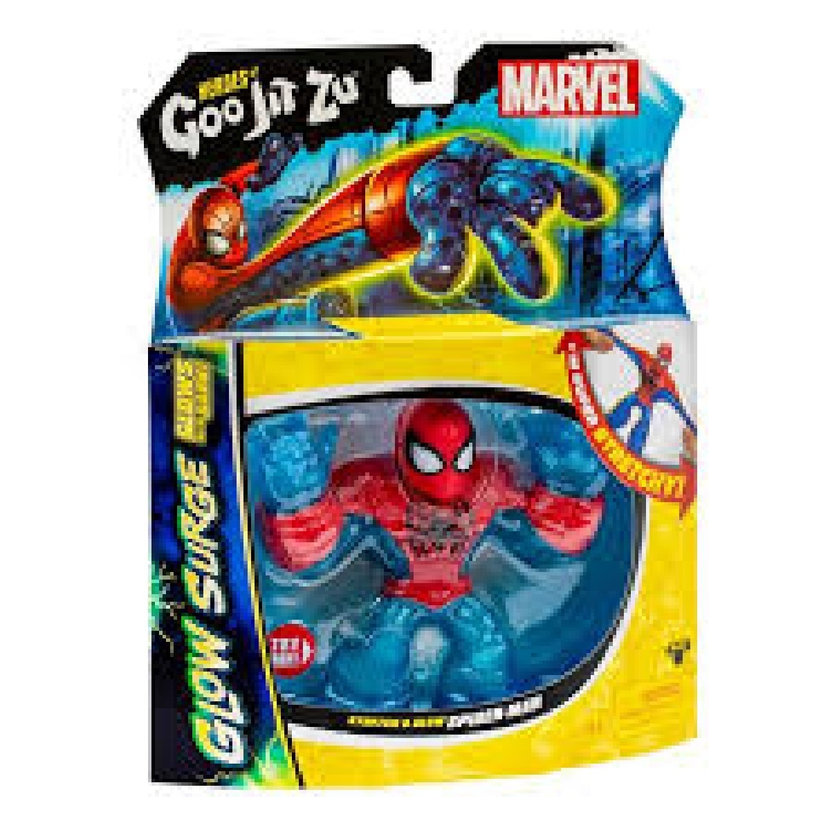 Goo Jit Zu - Figuras Marvel Glow Surge 2