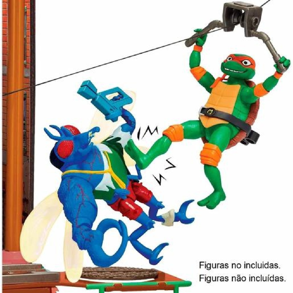 TMNT Movie - Playset Sewer Lair 6