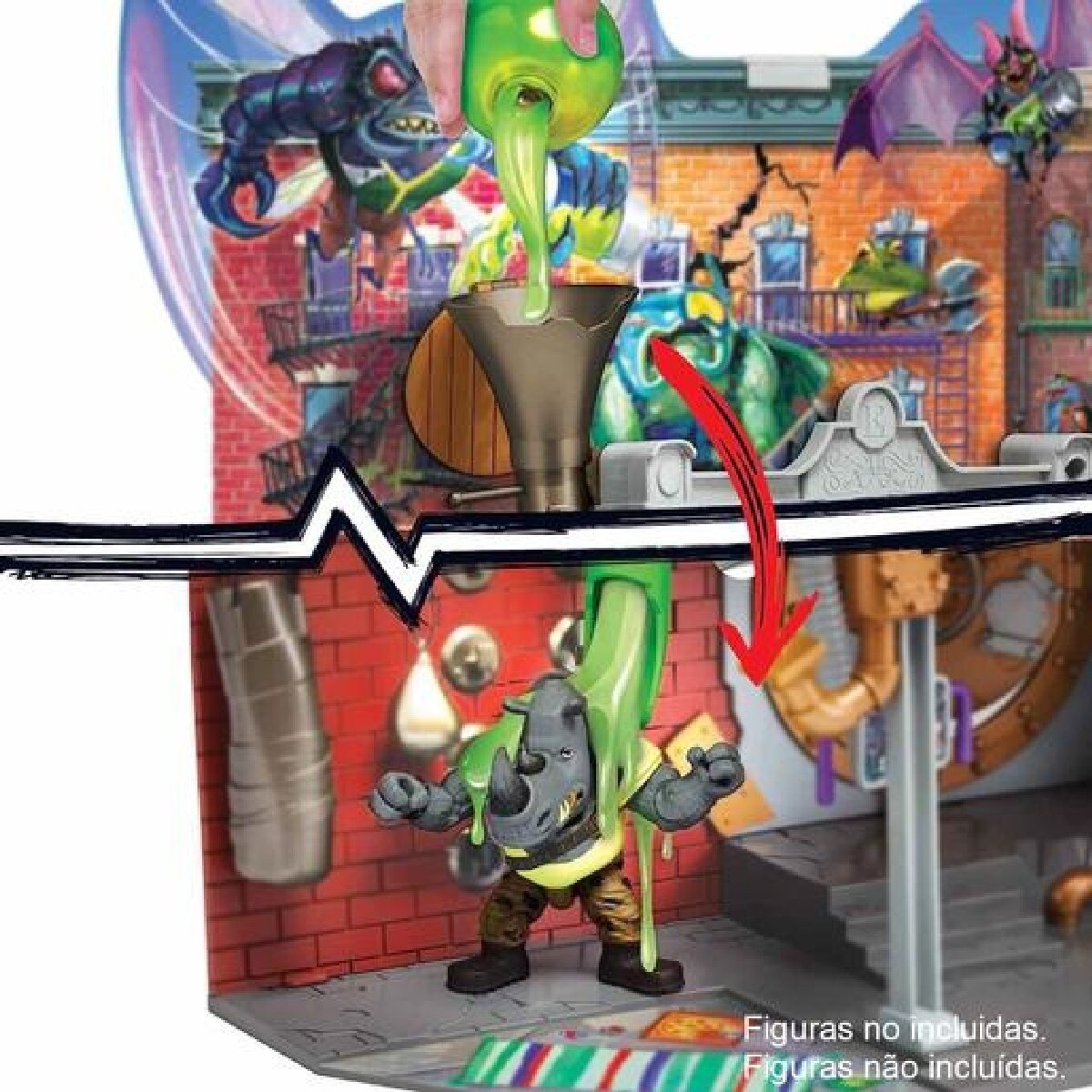 TMNT Movie - Playset Sewer Lair 3