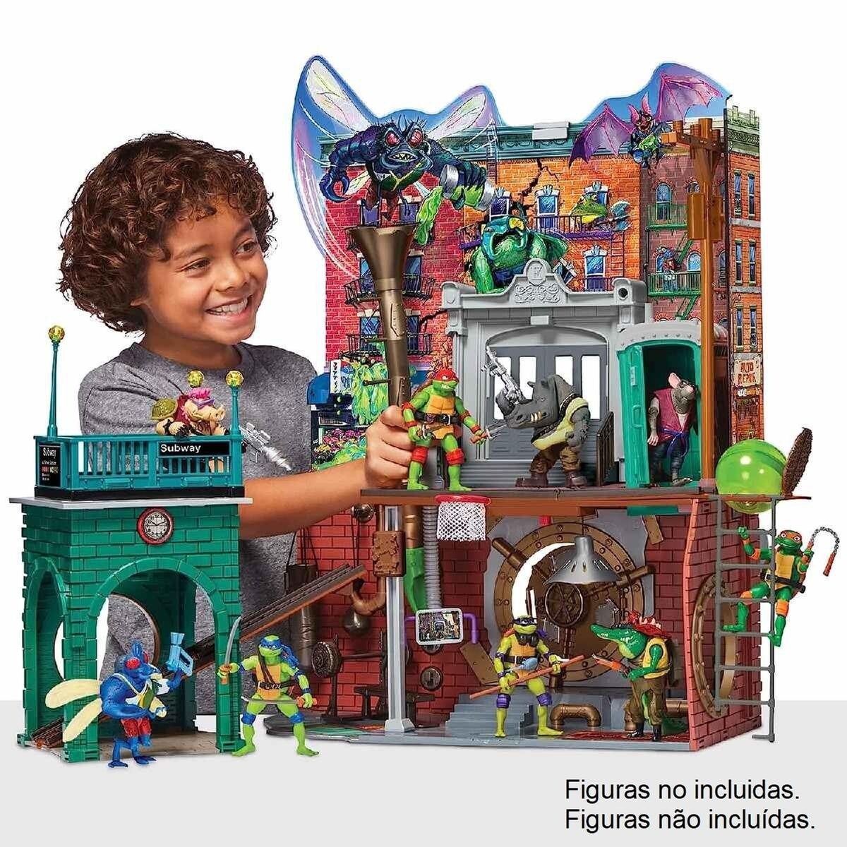 TMNT Movie - Playset Sewer Lair 1