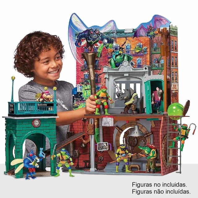 Imagem 0 de TMNT Movie - Playset Sewer Lair