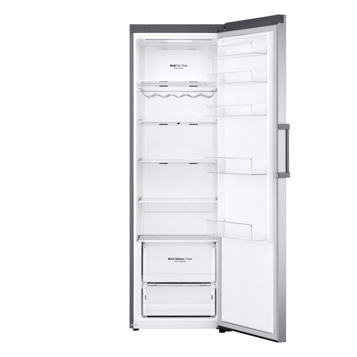 Frigorífico de 1 Porta LG GLE51PZGSZ No Frost e Door Cooling+™ de 186 cm - Shiny Steel Silver-4