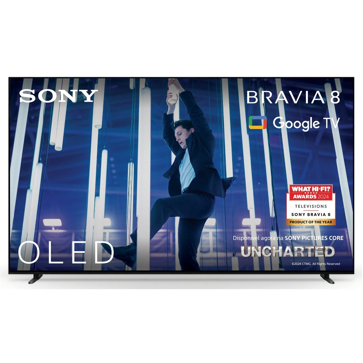 TV Sony Bravia 8 OLED 65" 65XR80 4K UHD Google TV 2024 1