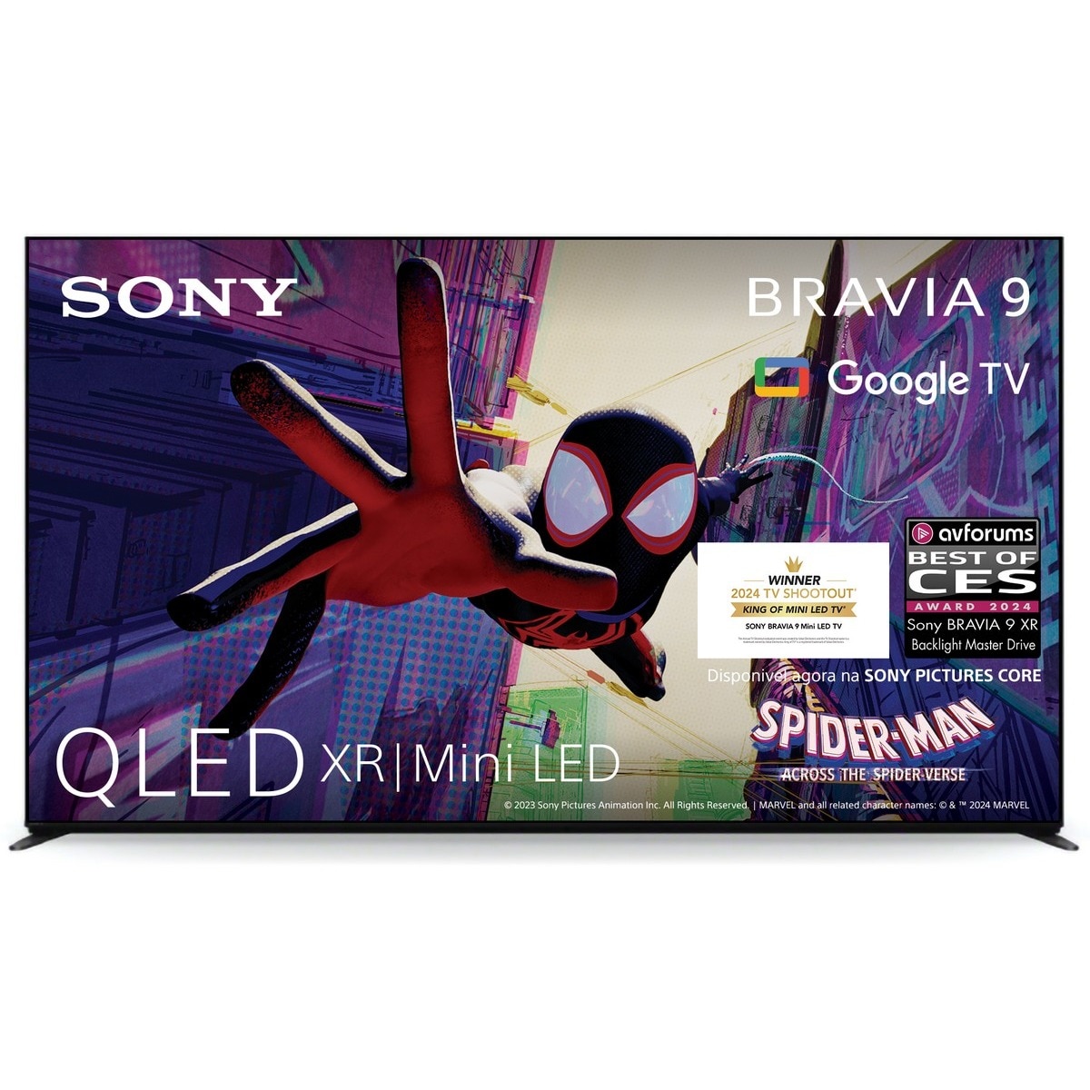 TV Sony Bravia Mini-LED XR Série XR90 (2024) 85" (216cm) 4K UHD Google TV 1