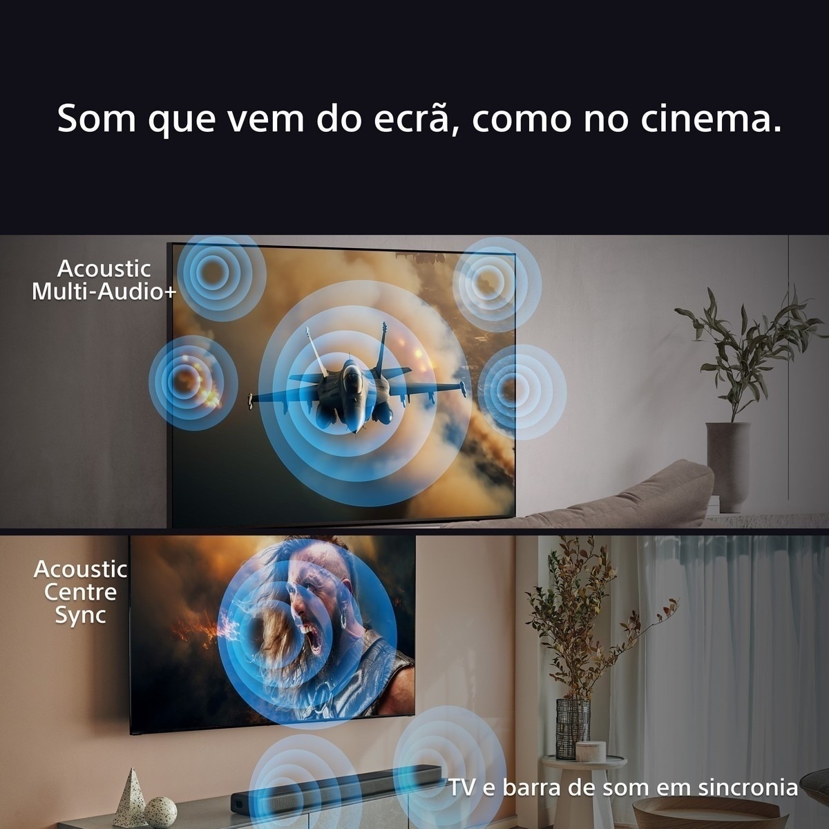 TV Sony Bravia Mini-LED XR Série XR90 (2024) 85" (216cm) 4K UHD Google TV 6