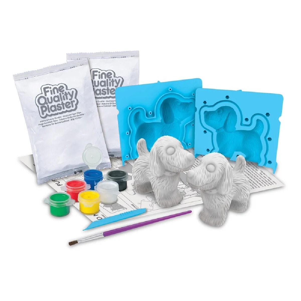 Jogo de moldar e pintar cachorros 3d 2