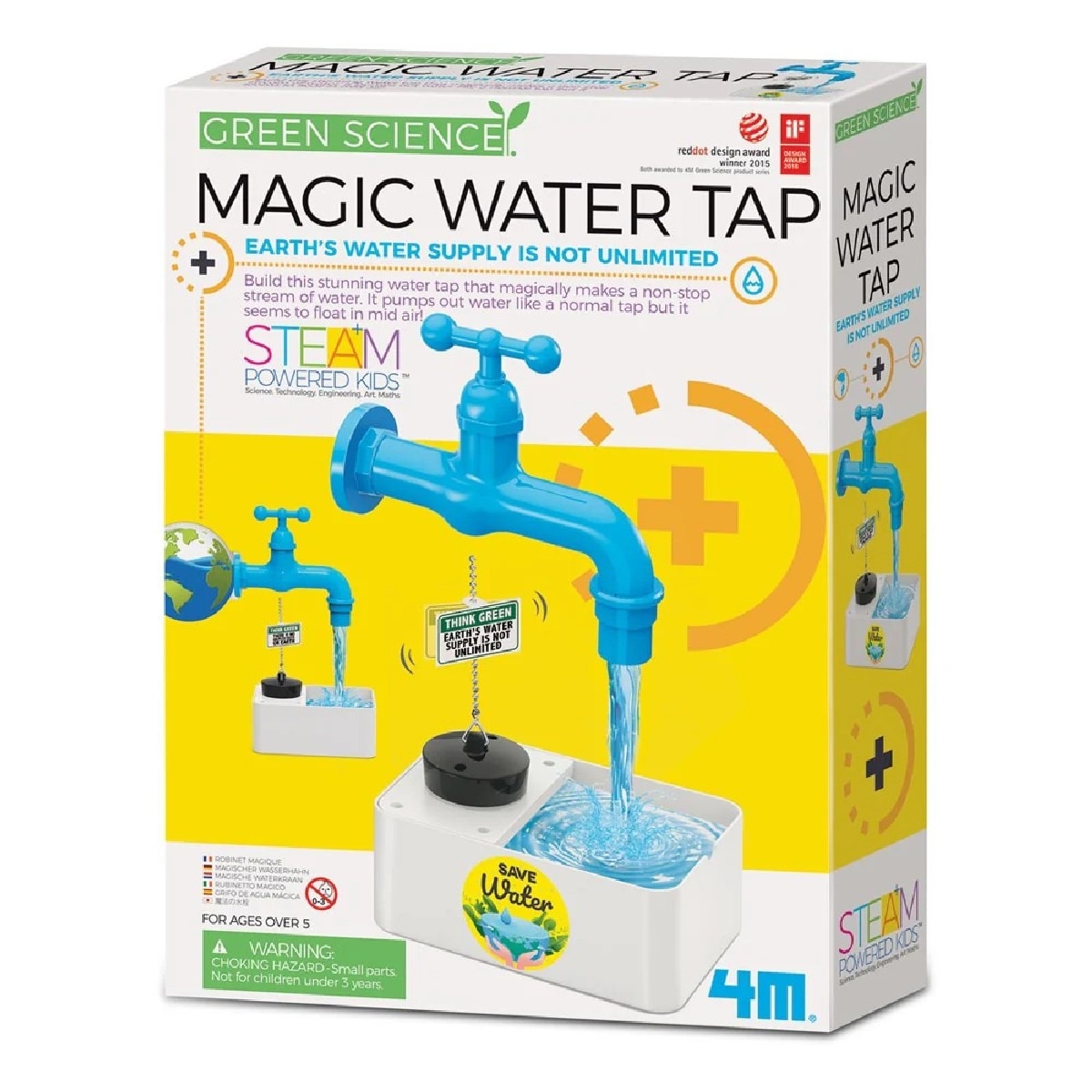 Jogo Green Science: Magic Water Tap - 4M 1