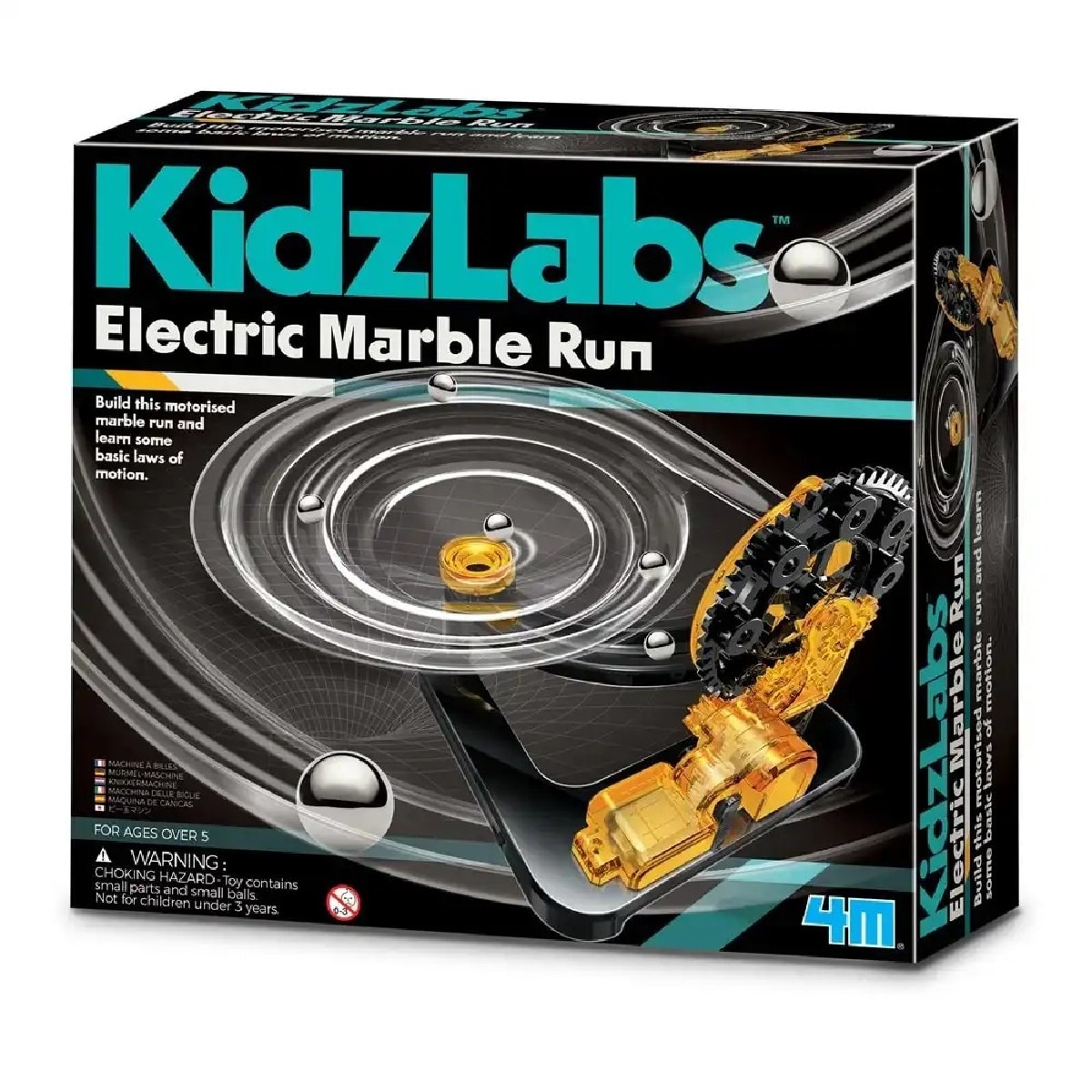 4M - KidzLabs - Corrida de berlinde eléctrica 1