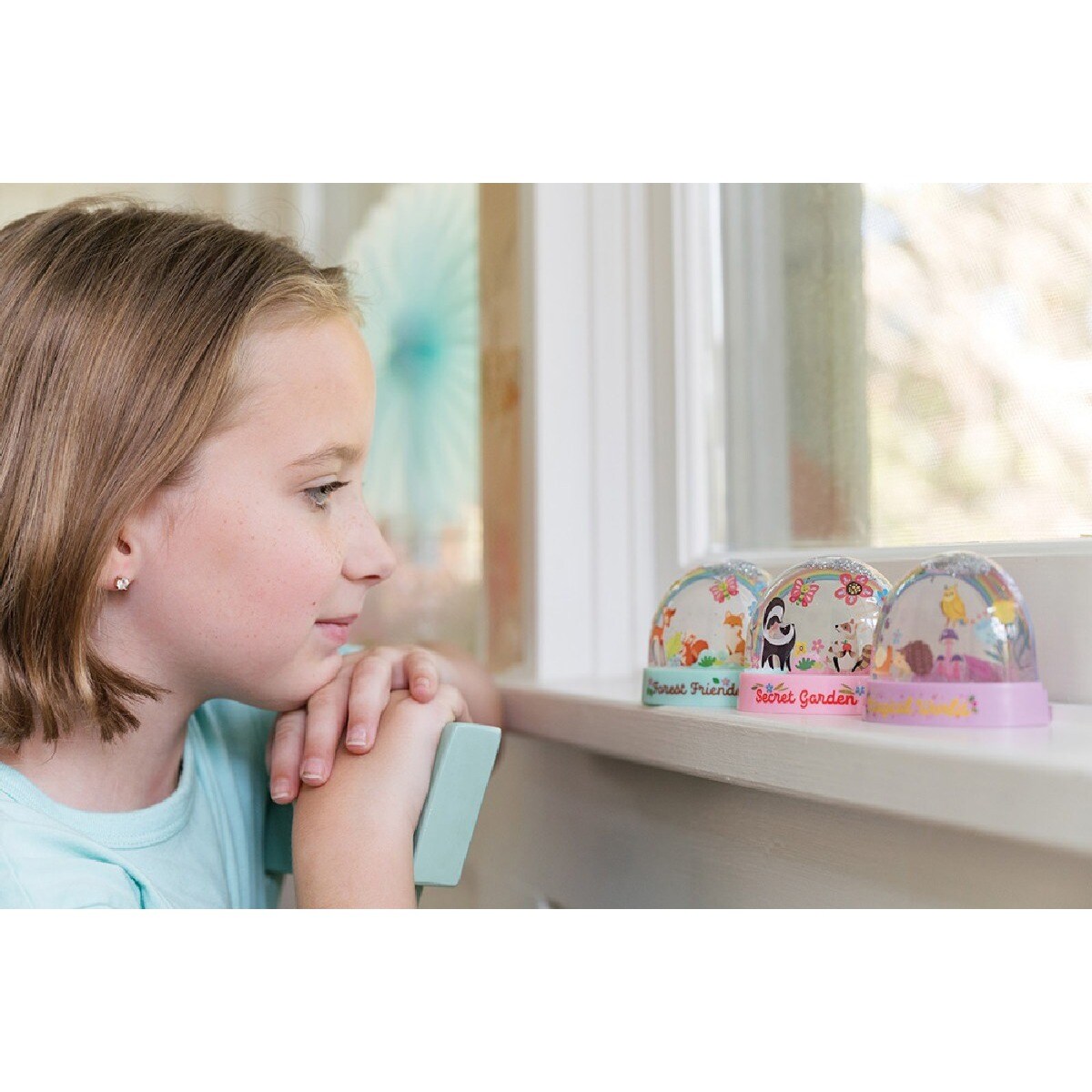 Arco-Íris KidzMaker Glitter Rainbow Snow Dome - 4M 7