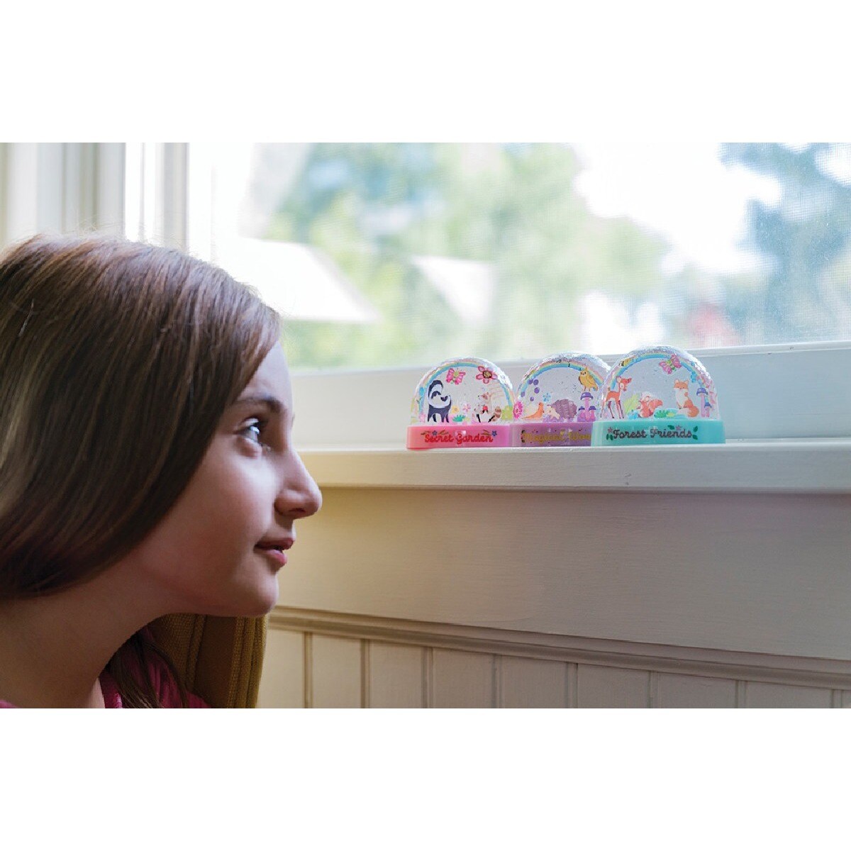 Arco-Íris KidzMaker Glitter Rainbow Snow Dome - 4M 6