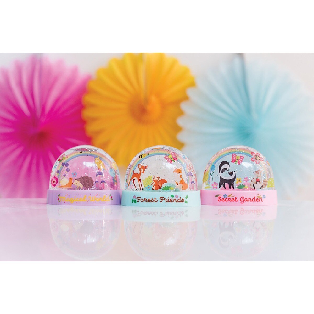 Arco-Íris KidzMaker Glitter Rainbow Snow Dome - 4M 4