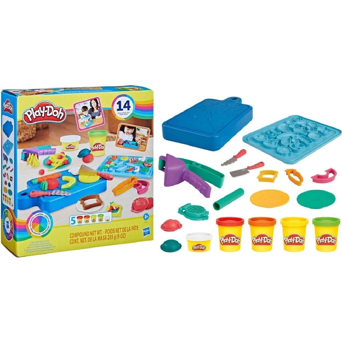 Set para Iniciantes Play-Doh Starters Little Chef - Hasbro 3