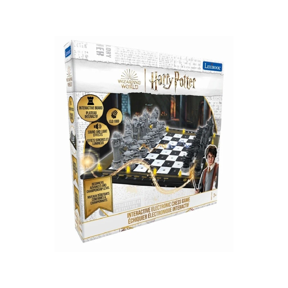 Jogo Xadrex Eletónico Harry Potter - Lexibook 1