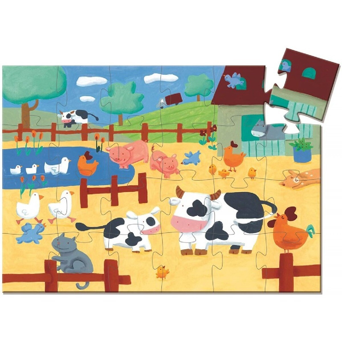 Puzzle as vacas na quinta 2