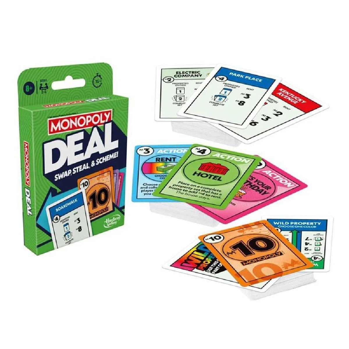 Imagem 0 de Jogo de Cartas Monopoly Deal - Hasbro Gaming