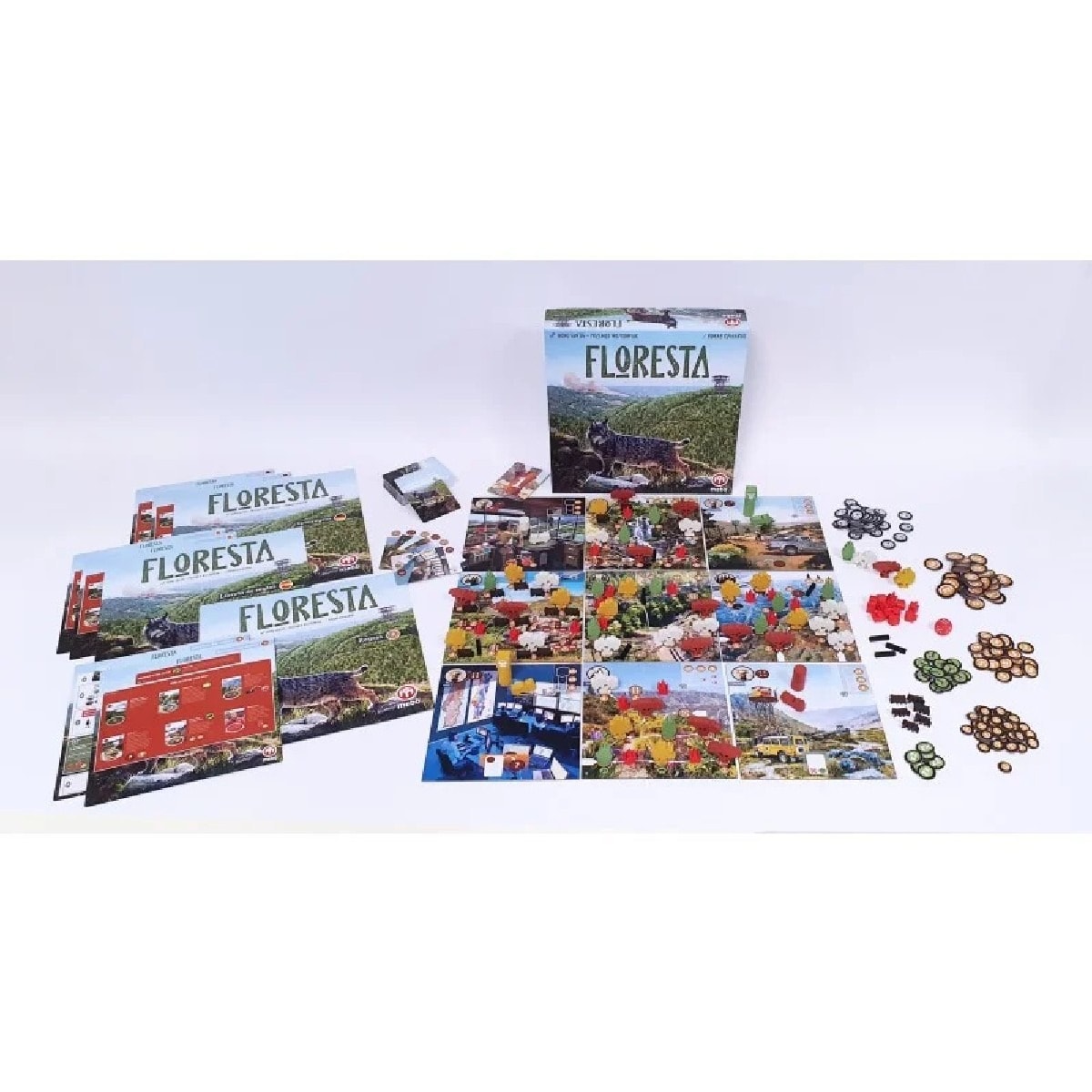 Jogo de Tabuleiro Floresta - Mebo 2