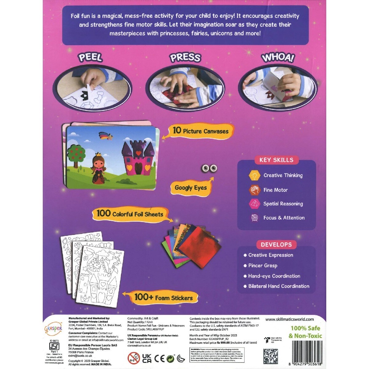Foil Fun - Unicorn & Princess 10