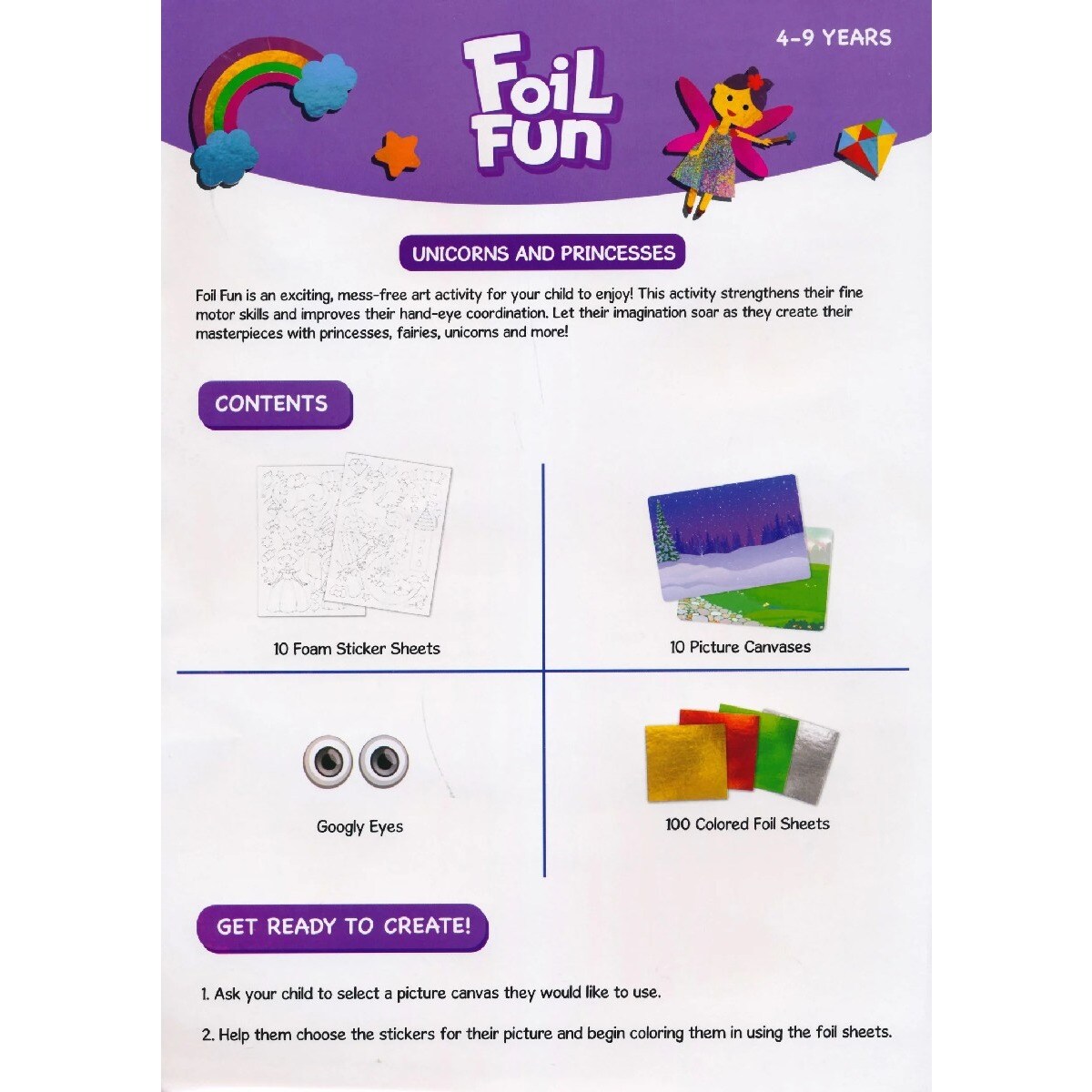 Foil Fun - Unicorn & Princess 3