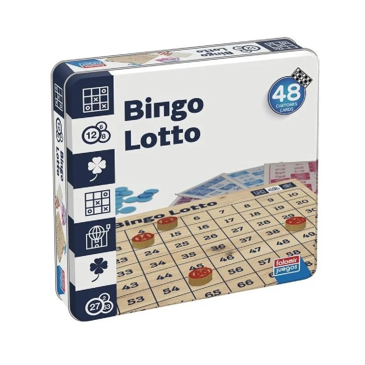 Imagem 0 de Bingo Lotto: caixa de lata