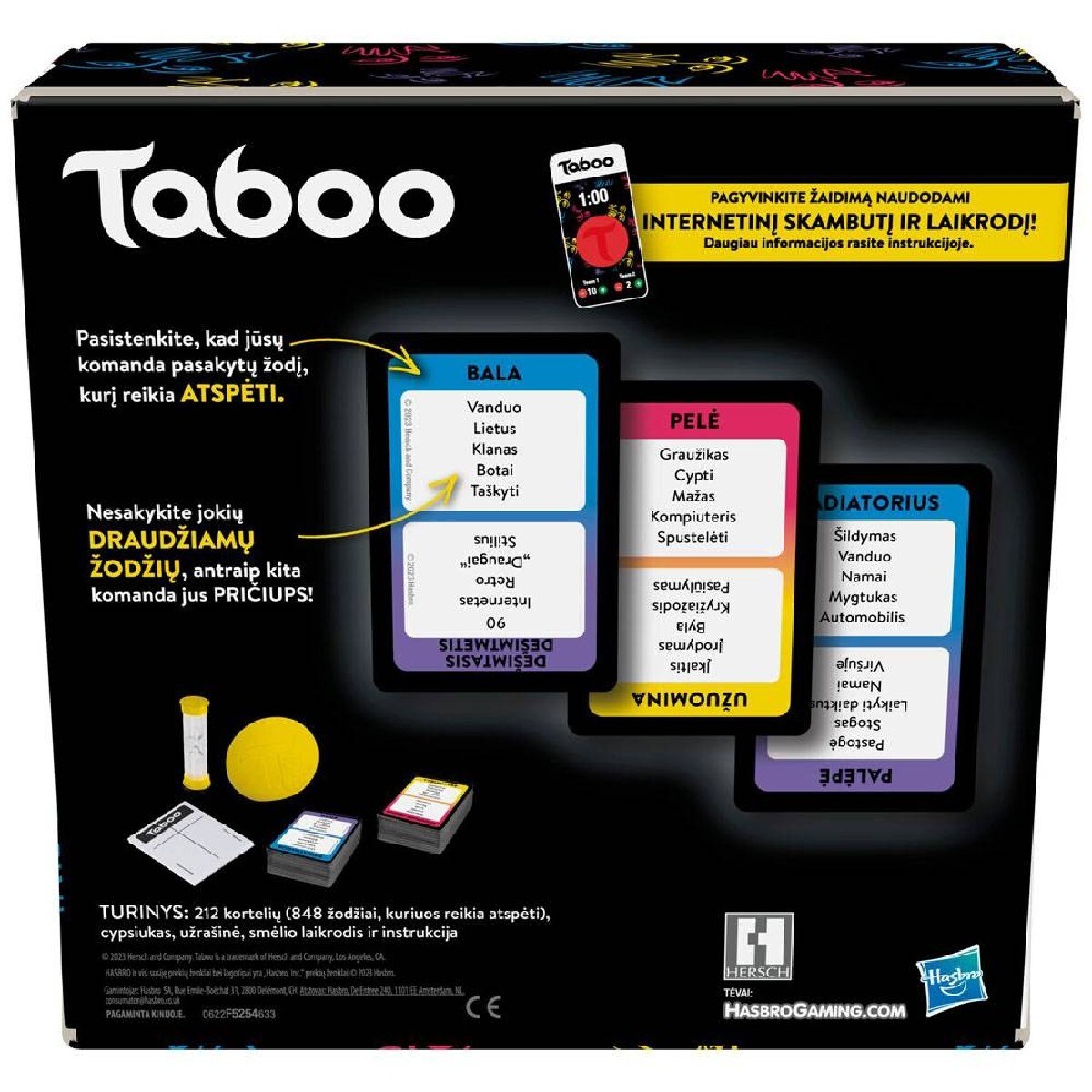Jogo de Tabuleiro Jogo Taboo - Hasbro 4