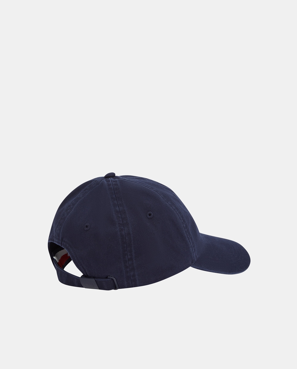 Boné de Algodão Orgânico Azul-marinho-5