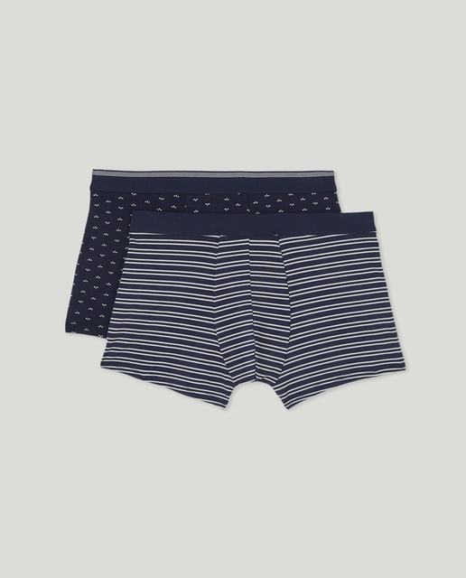 Imagen 0 de Pack de 2 boxers de punto fantasía hombre