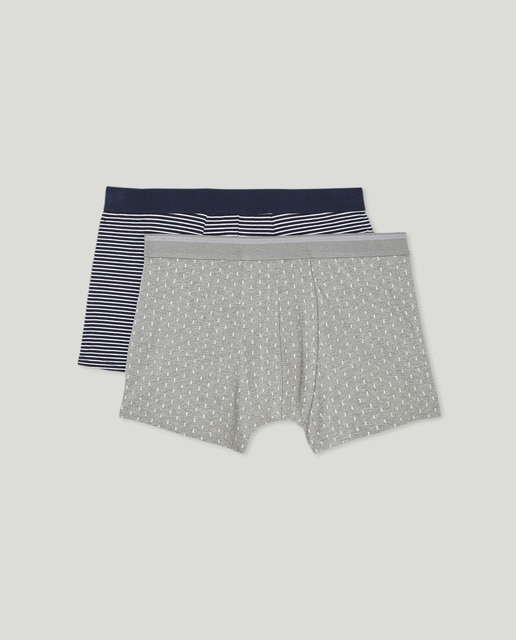 Imagen 0 de Pack de 2 boxers de punto fantasía hombre