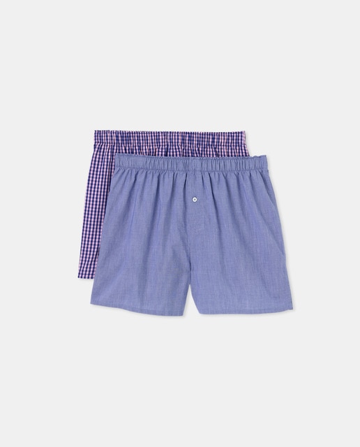 Imagen 0 de Pack 2 boxers de tela hombre