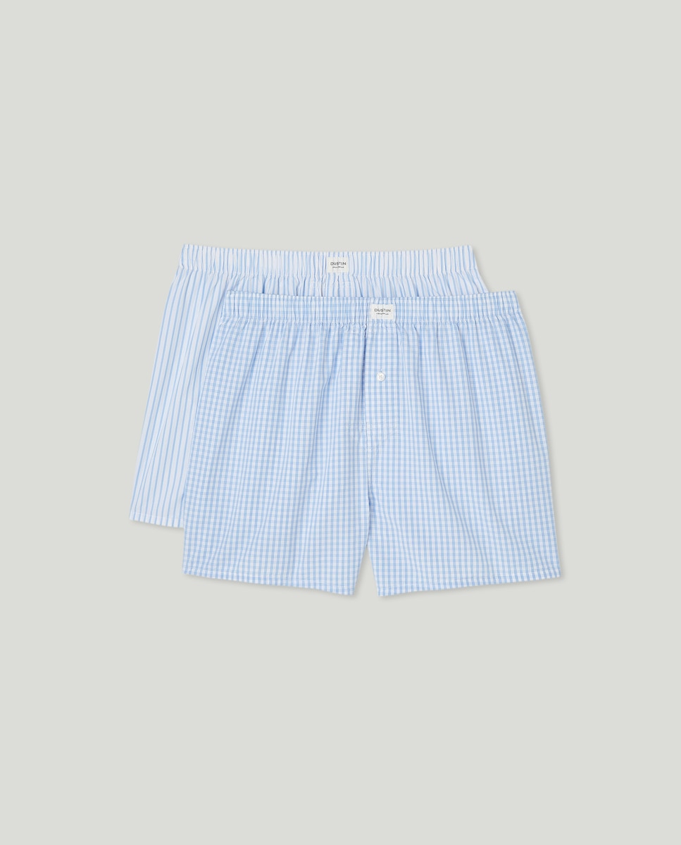 Pack de 2 Boxers em Tecido Branco-1