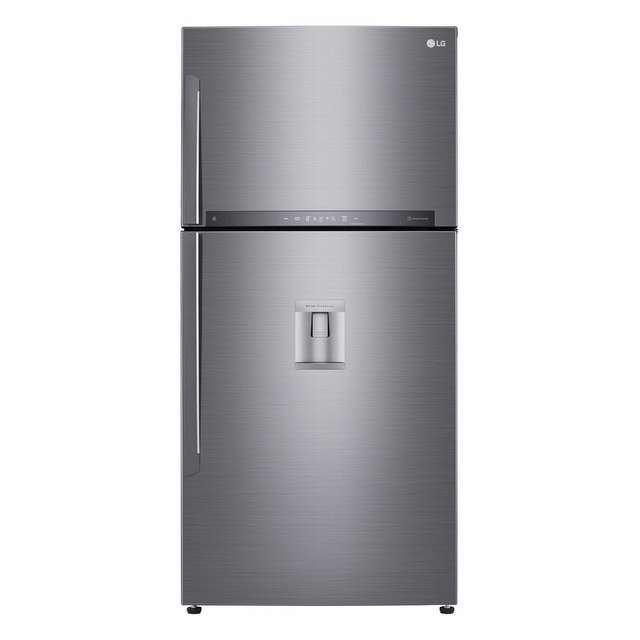 Imagem 0 de Frigorífico de 2 Portas LG GTF916PZPED No Frost com Dispensador e de 184 cm - Shiny Steel
