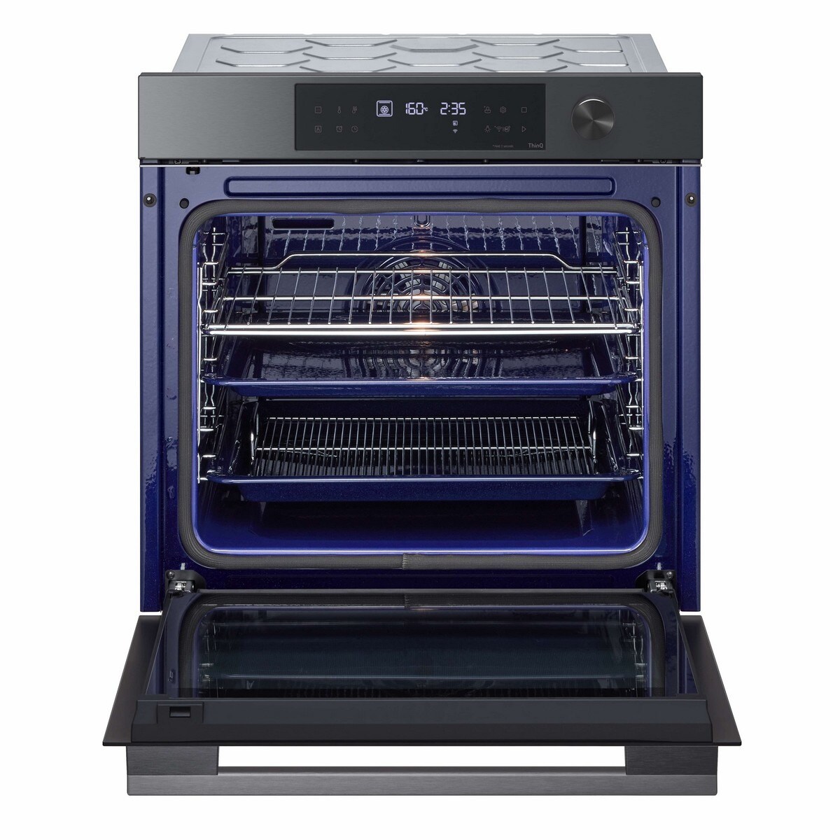 Forno Multifunções LG WS7D7631WB InstaView?, Pirolítico, EasyClean? e de 76 Litros - Peto e Inox Preto / Inox-6