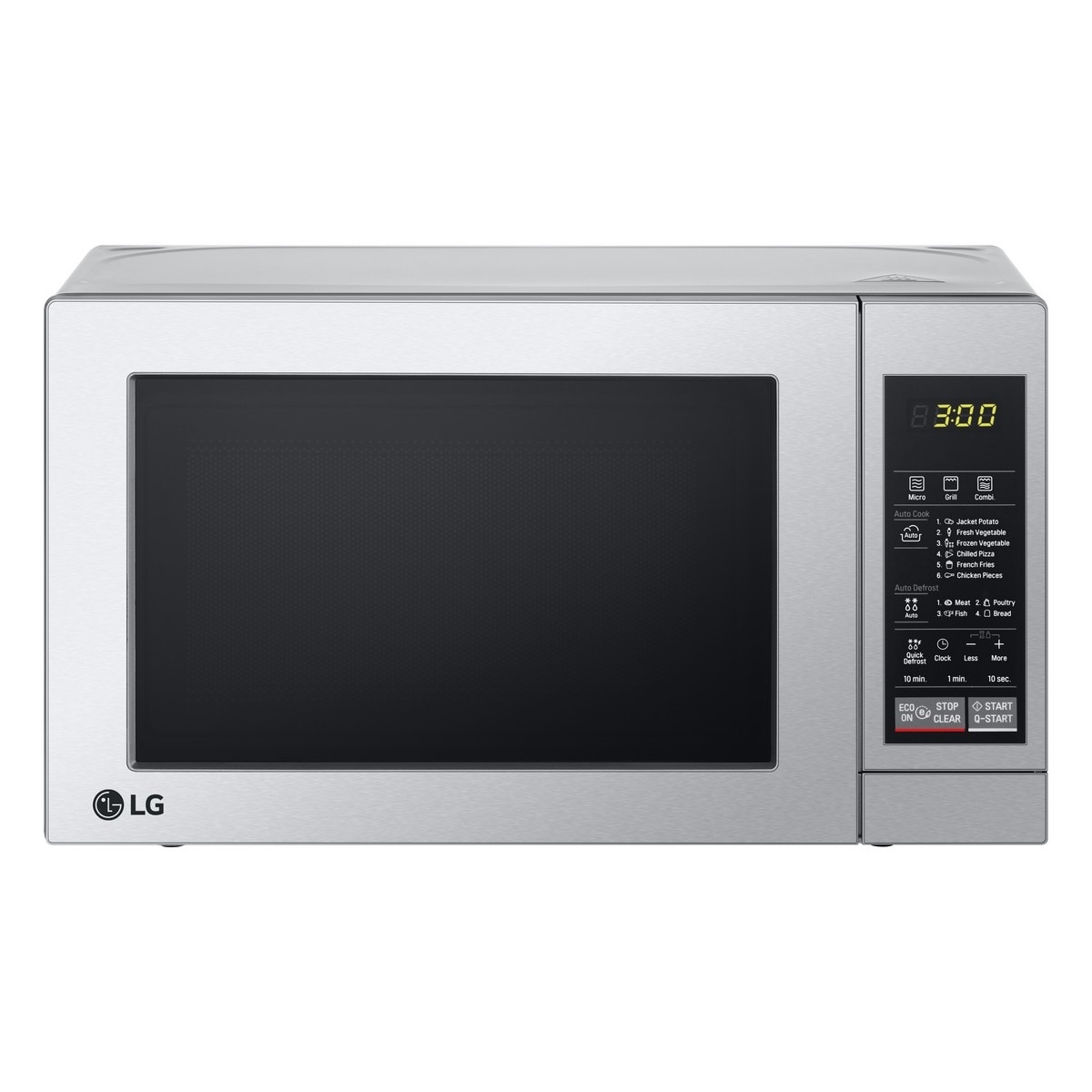 Micro-ondas com Grill LG MH6044V de 700 W NeoChef™, EasyClean™e Capacidade de 20 Litros - Inox Inox anti marcas-1