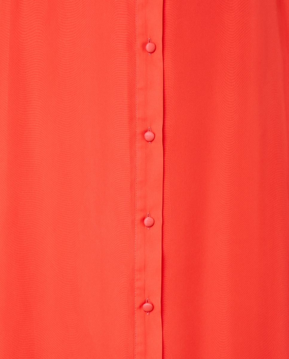 Vestido comprido fluido 630 Coral-5
