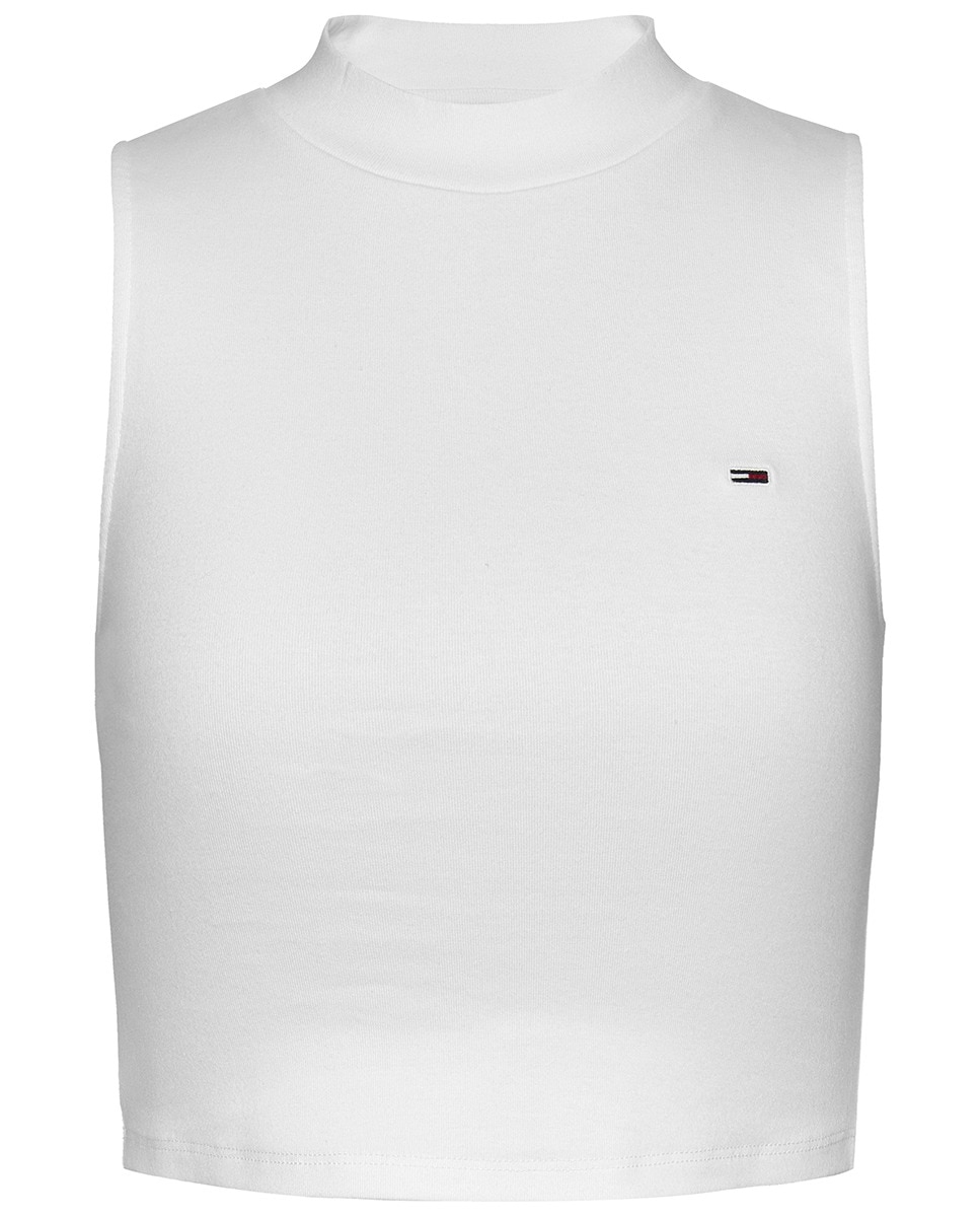 Top Slim Fit sem Mangas Cru-4