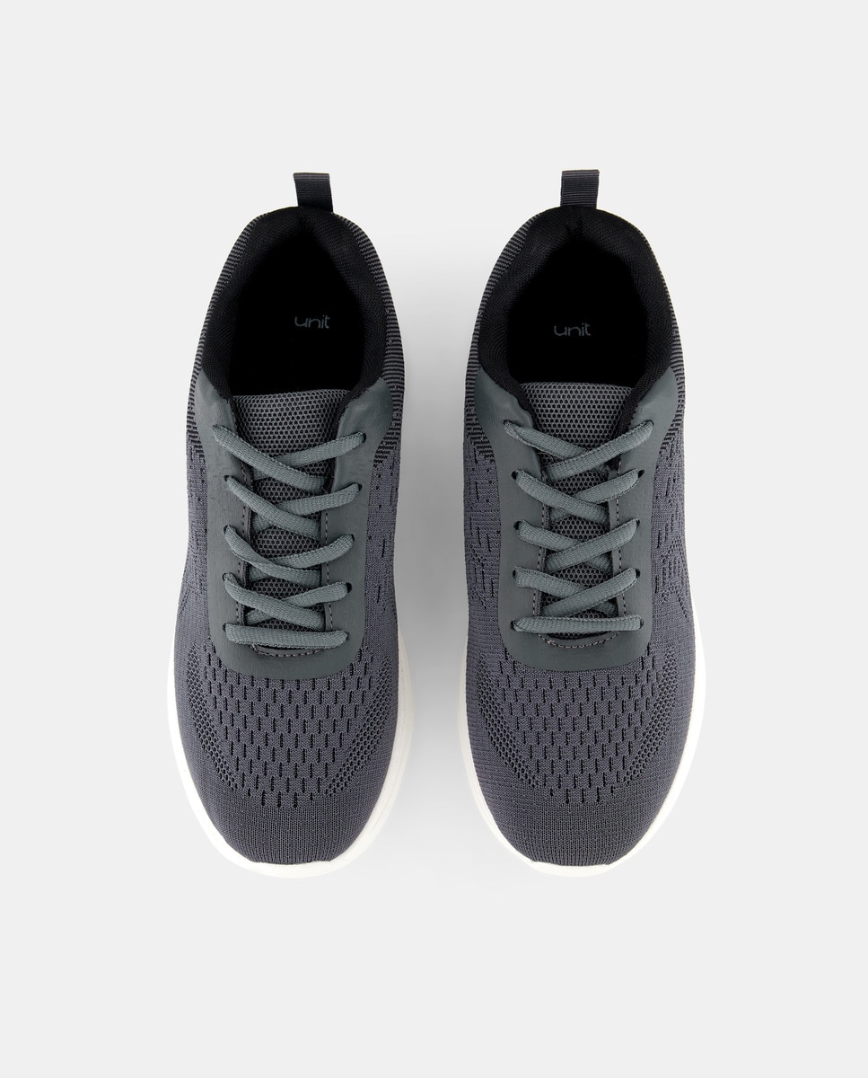 Zapatilla deportiva Gris-4
