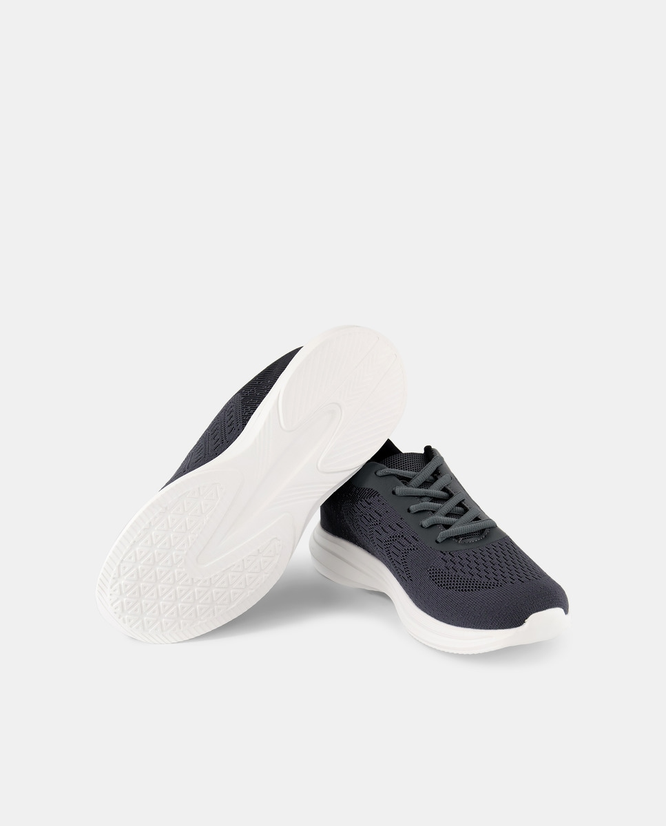Zapatilla deportiva Gris-2