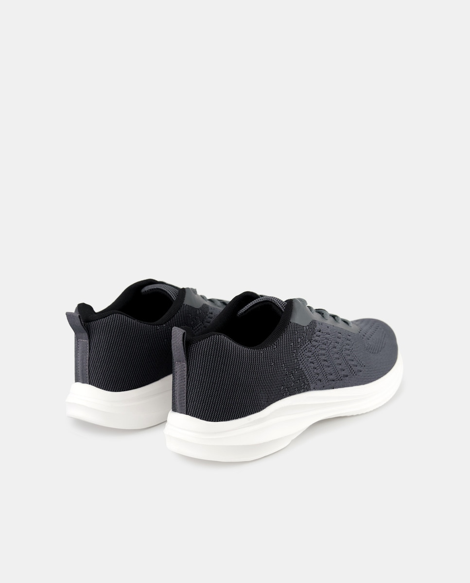 Zapatilla deportiva Gris-3