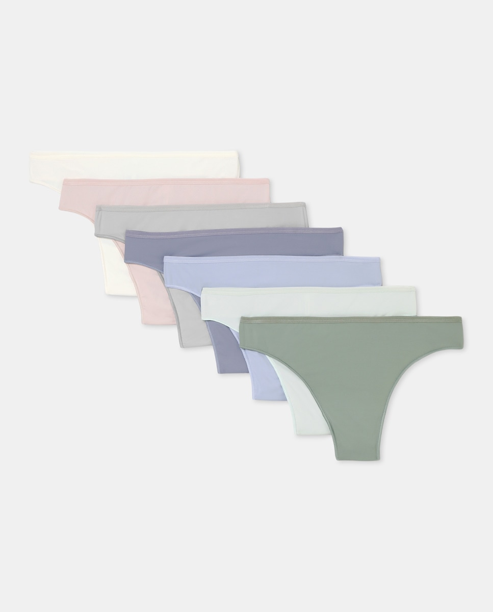 Pack de 7 Tangas Multicolor-3
