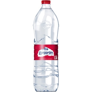 agua mineral natural botella 1,5 l - Lanjaron