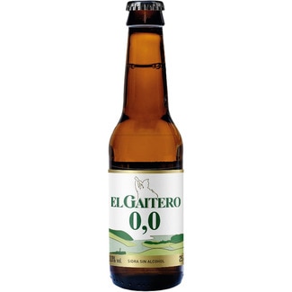 sidra sin alcohol 0,0 botella 250 cl - El Gaitero